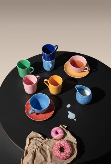 Bricco per latte Rhombe 39 cl - Blu - Lyngby Porcelæn