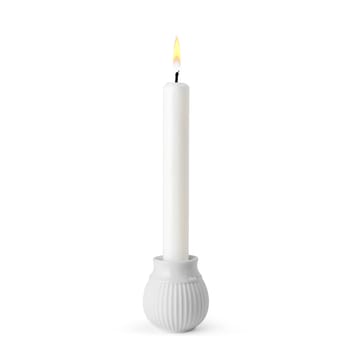 Candeliere Curve 7 cm - Bianco - Lyngby Porcelæn