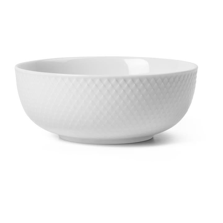 Ciotola Rhombe, Ø 15,5 cm, Bianco Lyngby Porcelæn