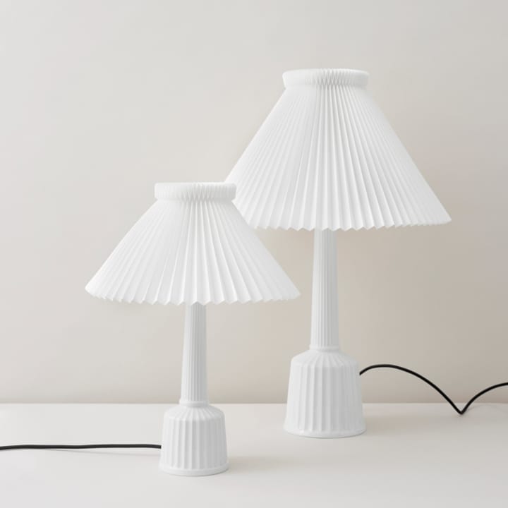 Lampada da tavolo Esben Klint, Bianco, h.65 cm Lyngby Porcelæn