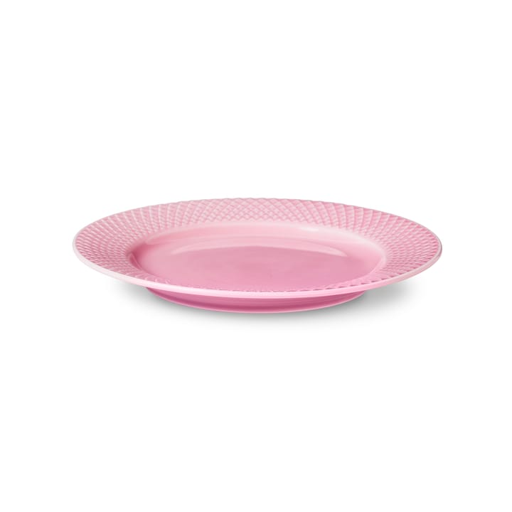 Piatto Rhombe rosa - 21 cm - Lyngby Porcelæn