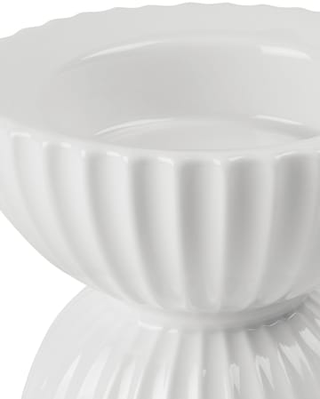 Portacandela Lungby Tura, Ø 11,5 cm - Bianco - Lyngby Porcelæn