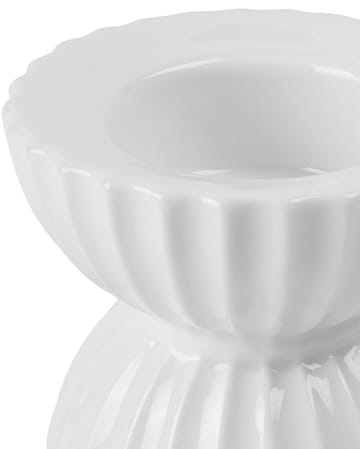 Portacandela Lungby Tura, Ø 8 cm - Bianco - Lyngby Porcelæn