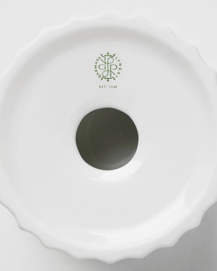 Portacandela Lungby Tura, Ø 8 cm, Bianco Lyngby Porcelæn