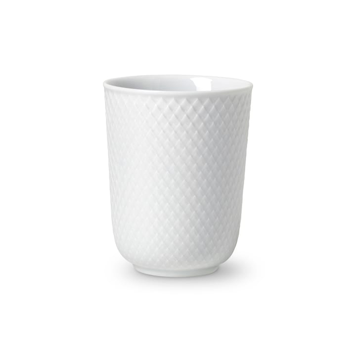 Tazza senza manico Rhombe mug 33 cl - bianco - Lyngby Porcelæn