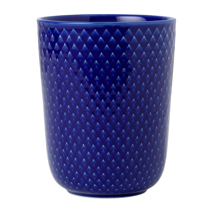 Tazza senza manico Rhombe mug 33 cl - Blu scuro - Lyngby Porcelæn