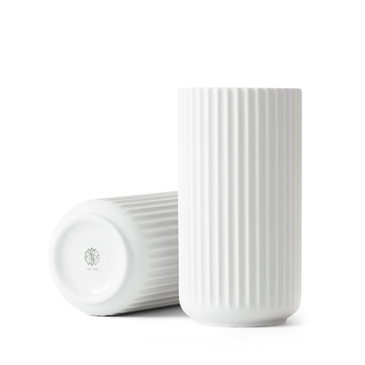 Vaso Lyngby bianco opaco, 20 cm Lyngby Porcelæn