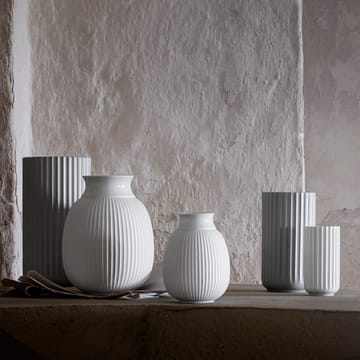 Vaso Lyngby Curve 17,5 cm - Bianco - Lyngby Porcelæn