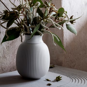 Vaso Lyngby Curve 17,5 cm - Bianco - Lyngby Porcelæn