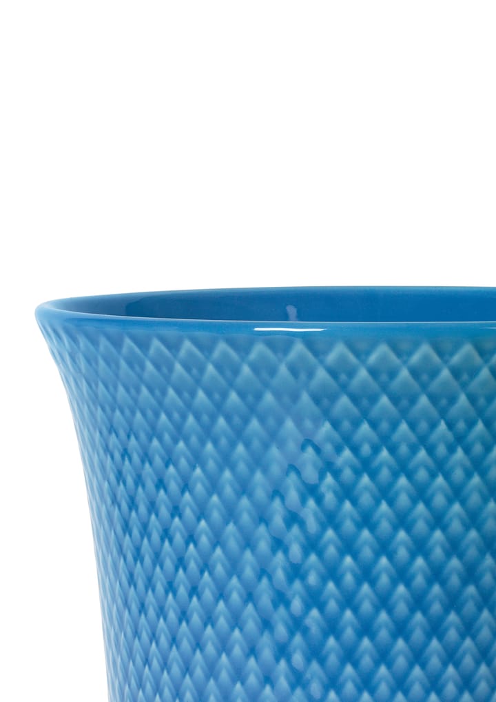 Vaso Rhombe 20 cm - Blu - Lyngby Porcelæn