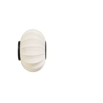 Lampada da parete e soffitto Knit-Wit 45 Oval - Pearl white - Made By Hand