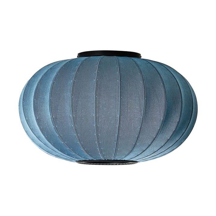 Lampada da parete e soffitto Knit-Wit 57 Oval - Blue stone - Made By Hand