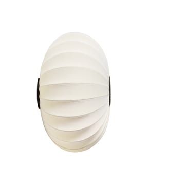 Lampada da parete e soffitto Knit-Wit 76 Oval - Pearl white - Made By Hand