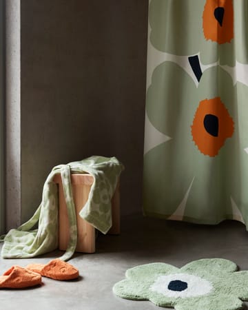 Accappatoio Unikko - Off white-sage, XL - Marimekko