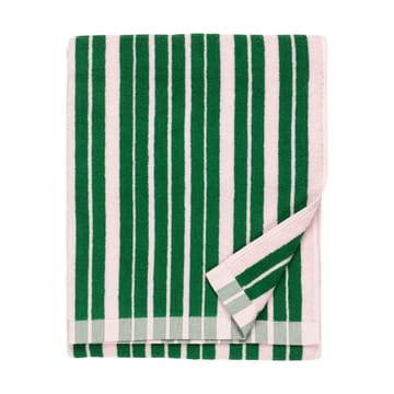 Asciugamano da bagno Raide 70x150 cm - Verde-rosa chiaro - Marimekko