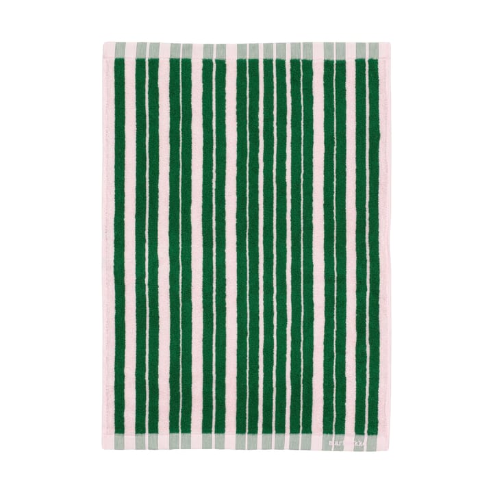 Asciugamano Raide 50x70 cm - Verde-rosa chiaro - Marimekko