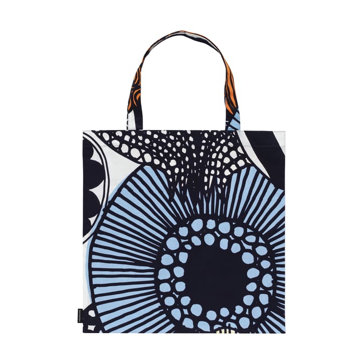 Borsa Siirtolapuutarha 43x44 cm - Bianco-giallo-Arancio-azzurro - Marimekko