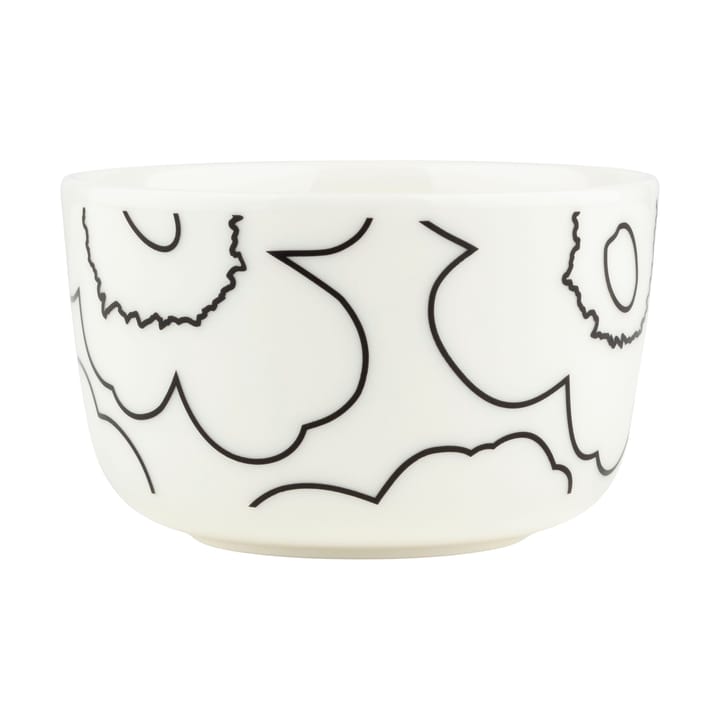 Ciotola Piirto Unikko 2,5 dl - White-black - Marimekko