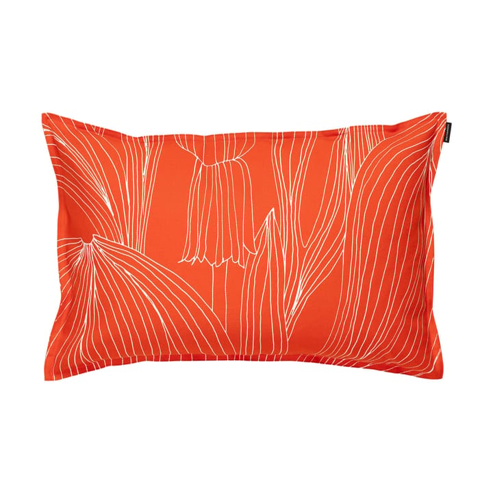 Copricuscino Kukat Puhkeavat 40x60 cm - Rosso pomodoro-Bianco - Marimekko