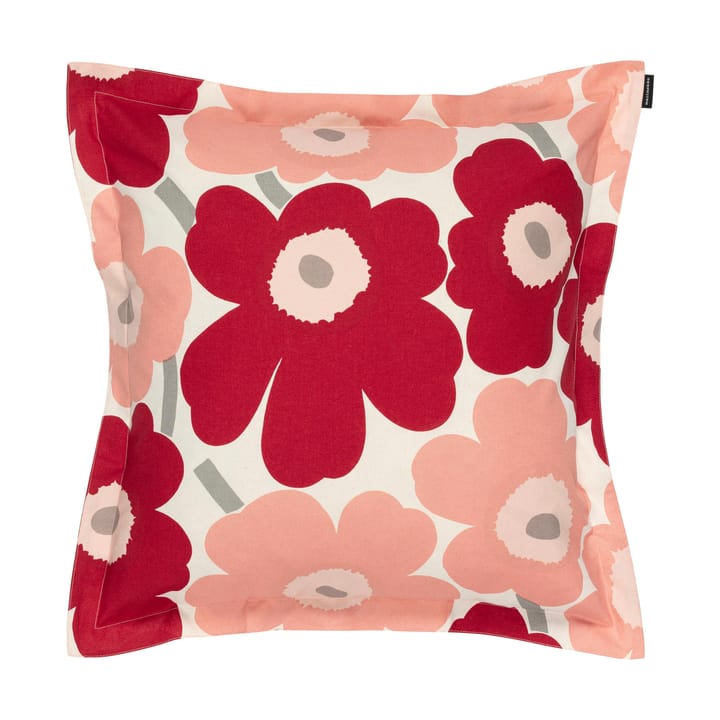 Fodera per cuscino Pieni Unikko 50x50 cm - Dark cherry-rose - Marimekko