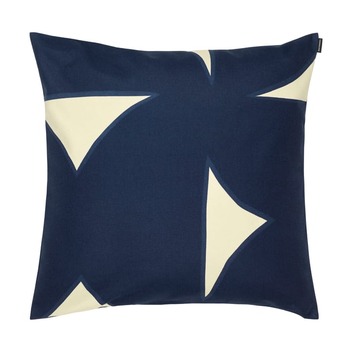 Fodera per cuscino Pitkospuut 60x60 cm - Sand-dark blue - Marimekko