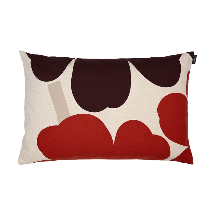 Fodera per cuscino Unikko 40x60 cm - Cotton-red - Marimekko