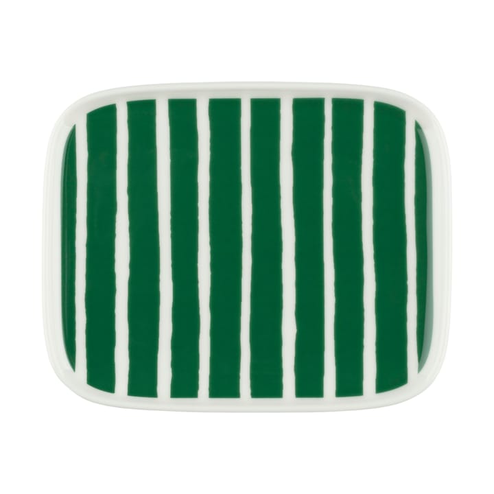 Piatto Oiva Piccolo 12x15 cm - White-green - Marimekko