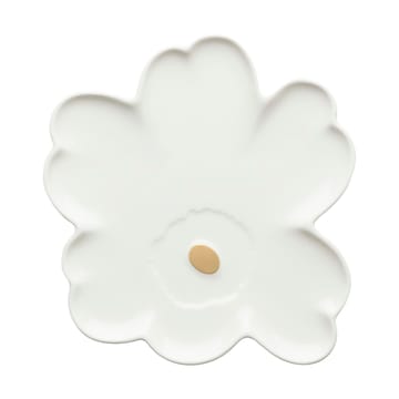 Piatto Unikko 13 cm 2 pezzi - Terra-white-gold - Marimekko