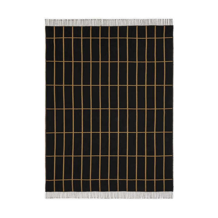 Plaid Tiiliskivi 140x180 cm, Caviar-gold Marimekko