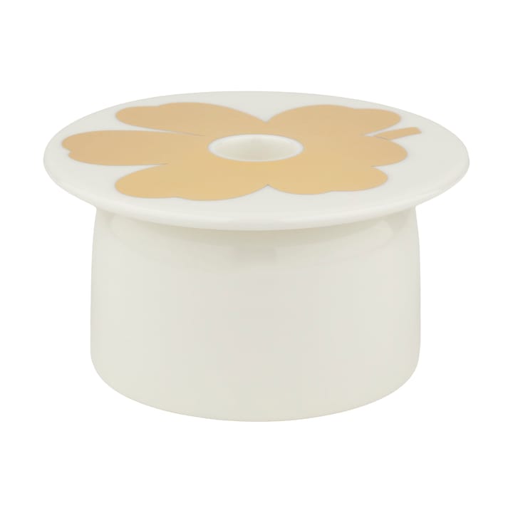 Portacandele Unikko - White-gold - Marimekko