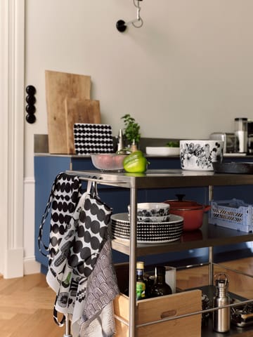 Set tessili da cucina Räsymatto  - Bianco-nero - Marimekko