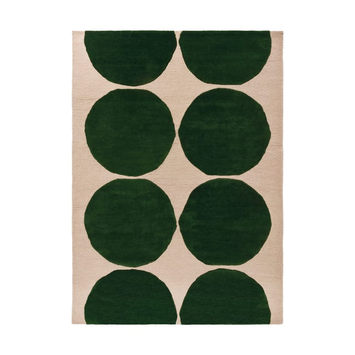 Tappeto in lana Isot Kivet - Verde, 200x280 cm - Marimekko