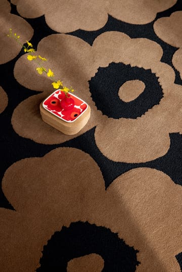 Tappeto in lana Unikko - Beige, 140x200 cm - Marimekko