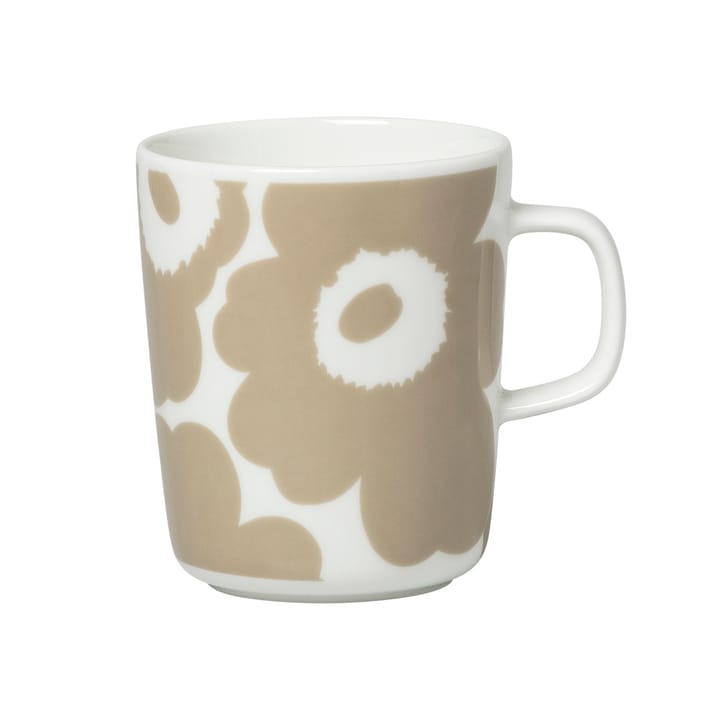 Tazza Unikko 25 cl, Bianco - beige Marimekko