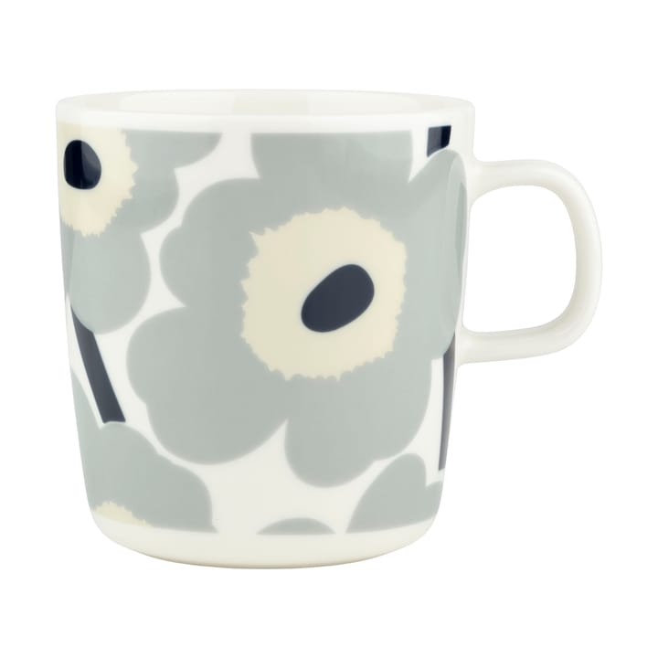 Tazza Unikko da 40 cl - White-light grey-sand-dark blue - Marimekko