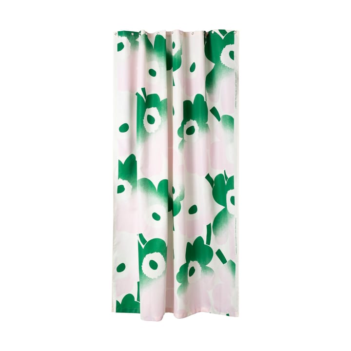 Tenda da doccia Unikko Häivähdys 180x200 cm - Verde - Marimekko