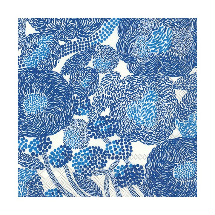 Tovagliolo Mynsteri 33x33 cm confezione da 20 - Crema blu - Marimekko