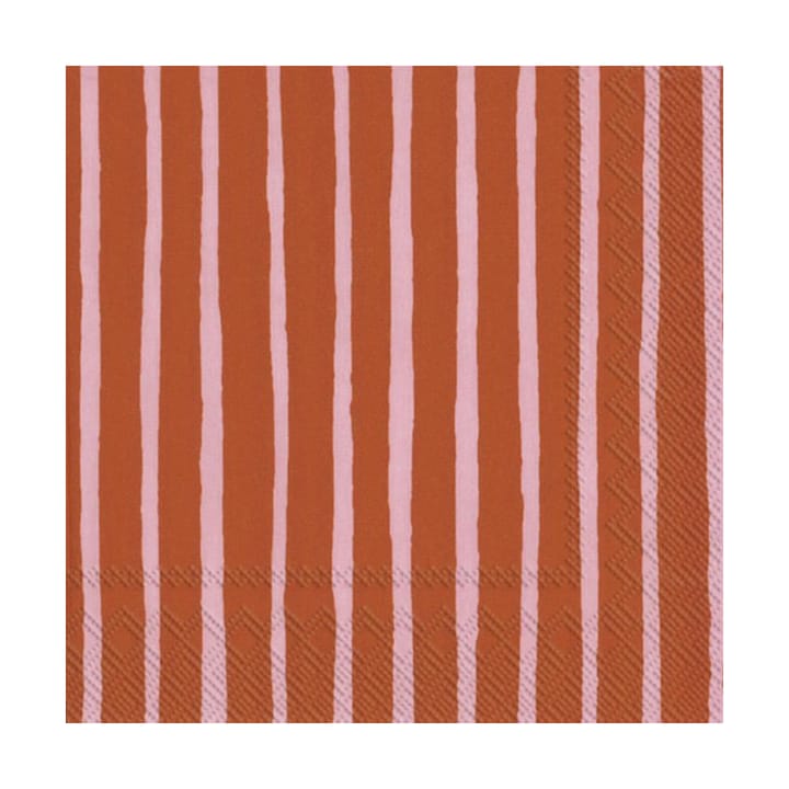 Tovagliolo Piccolo 33x33 cm confezione da 20, Rosa-arancio Marimekko