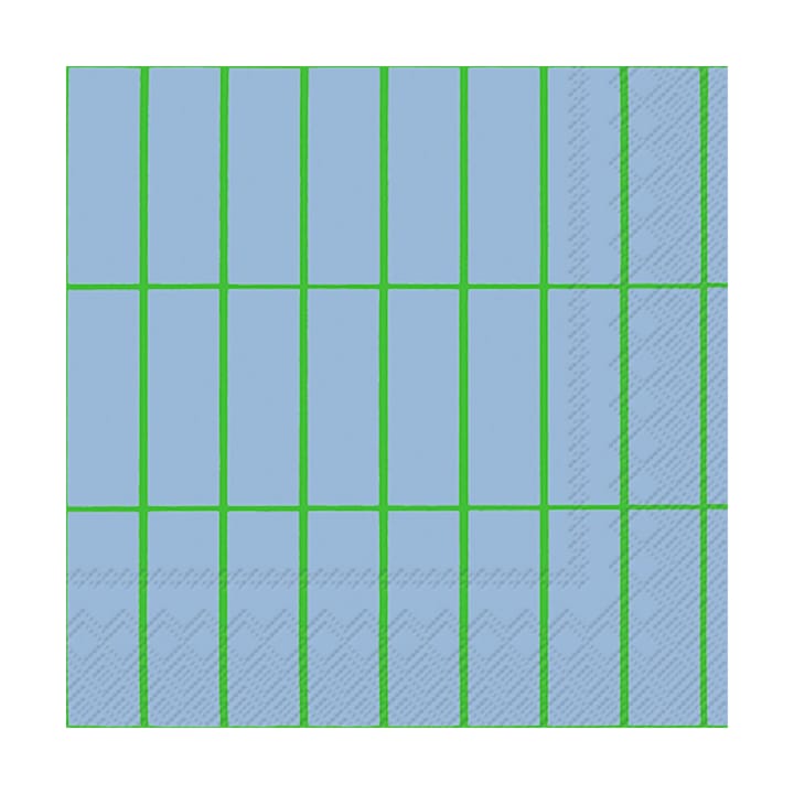 Tovagliolo Tiiliskivi, 33x33 cm, confezione da 20, Blu-verde chiaro Marimekko