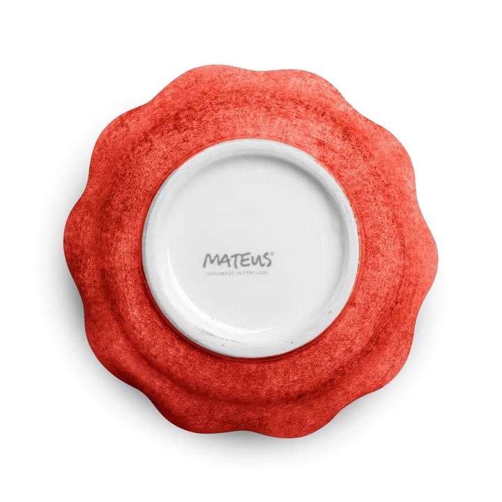 Ciotola Oyster Ø13 cm, Red-Limited edition Mateus