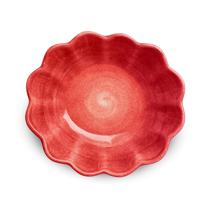 Ciotola Oyster 16x18 cm - Rosso-Edizione Limitata - Mateus