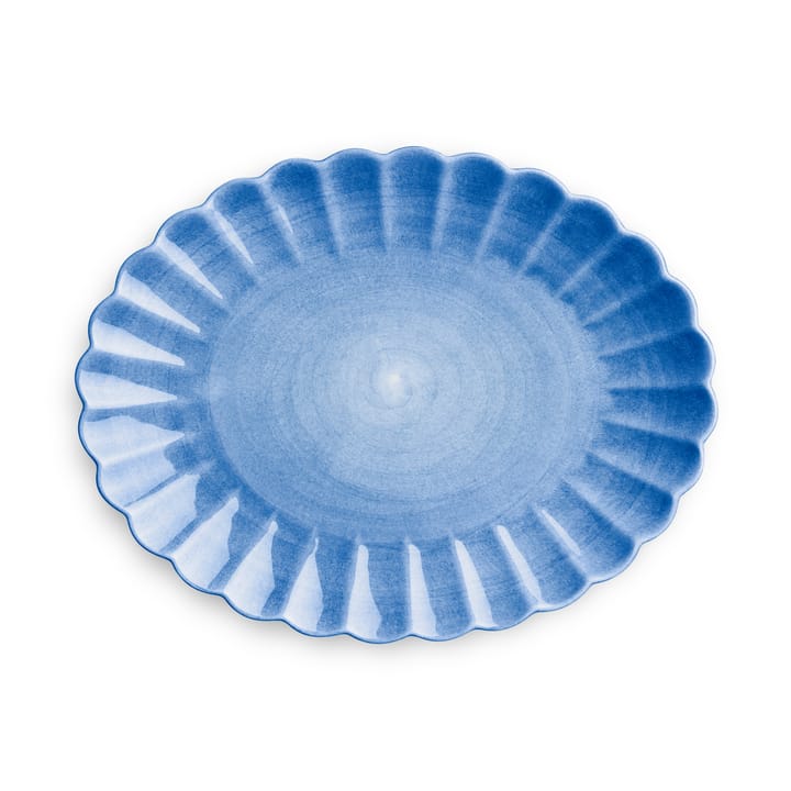 Piattino Oyster 30x35 cm - Azzurro - Mateus