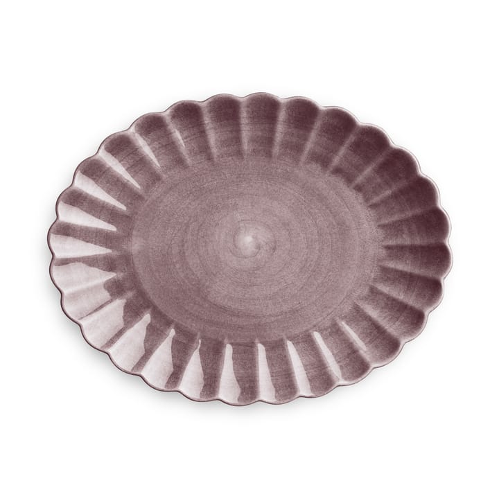 Piattino Oyster 30x35 cm - Plum - Mateus