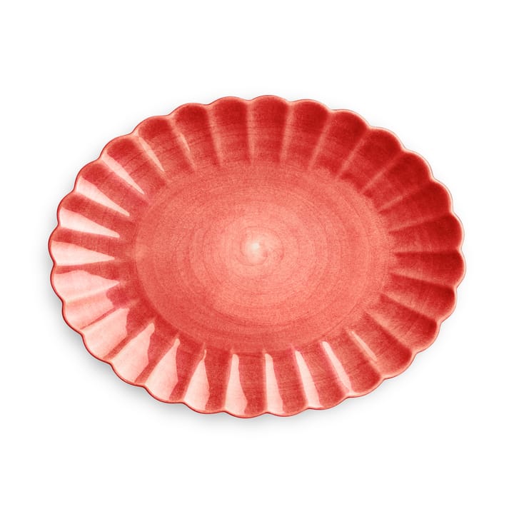 Piattino Oyster 30x35 cm - Red-Limited edition - Mateus