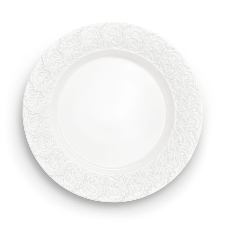 Piatto Lace 25 cm - Bianco - Mateus