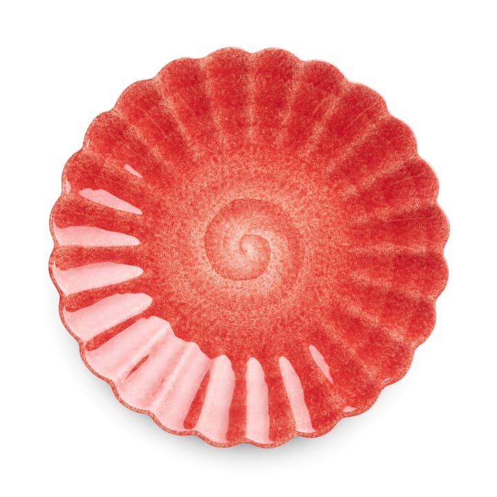 Piatto Oyster 20 cm - Rosso - Mateus