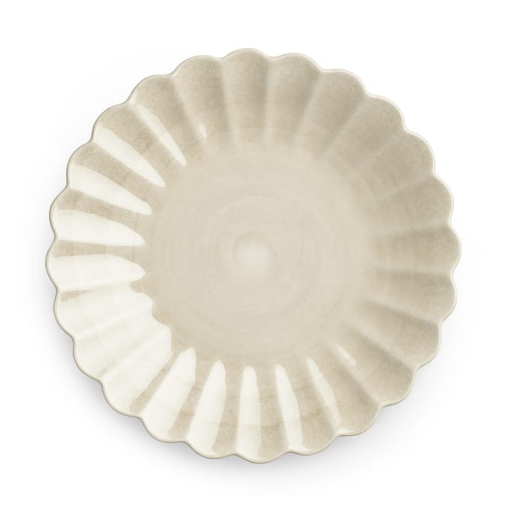 Piatto Oyster 20 cm, sand Mateus