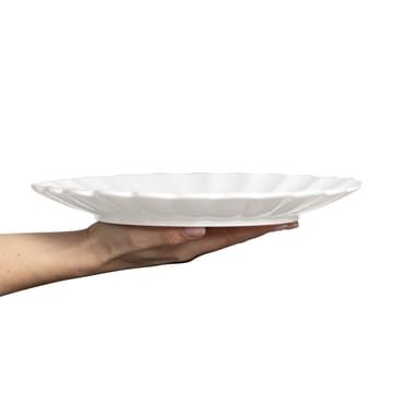 Piatto Oyster 28 cm - bianco - Mateus