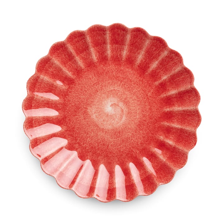 Piatto Oyster 28 cm - Rosso - Mateus