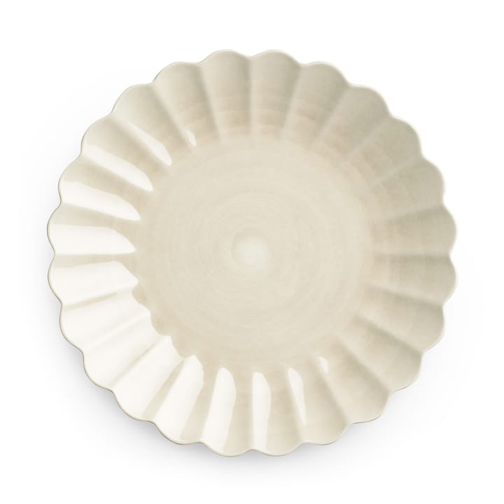 Piatto Oyster 28 cm, sand Mateus